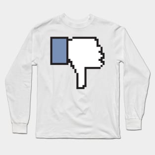 Facebook Thumb Down Long Sleeve T-Shirt